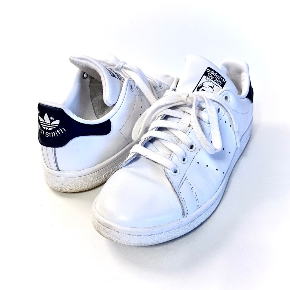 Adidas Originals Stan Smith, Navy and White, Womens Size 9